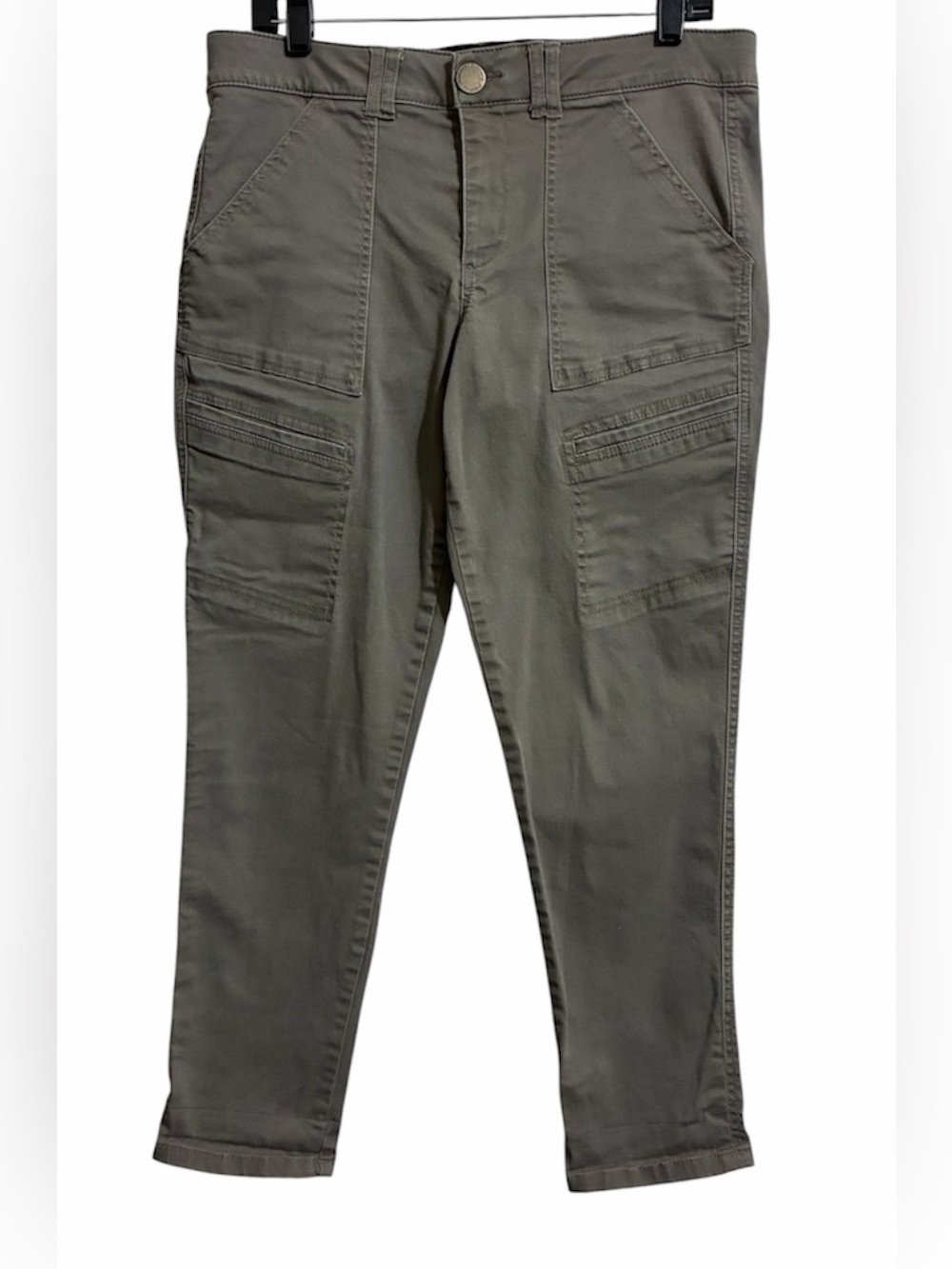 Democracy 12 AB Solution Technology Gray Straight Leg Cargo Pants
